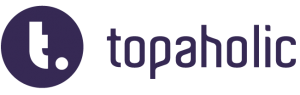 Topaholic logo purple