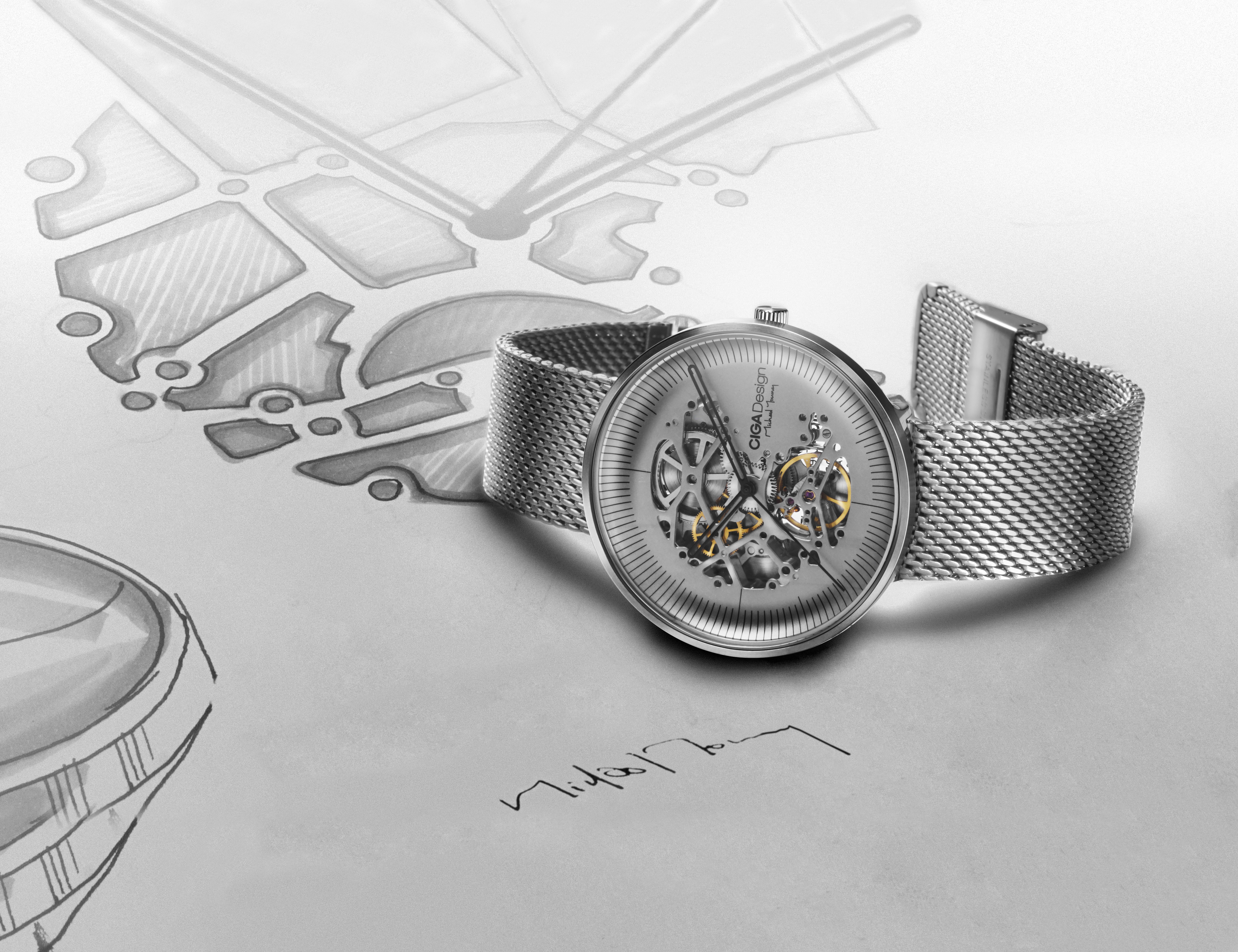 CIGA Design MY Mechanical watch-Silver - Accessories