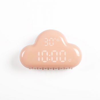 Cloud Alarm Clock Pink