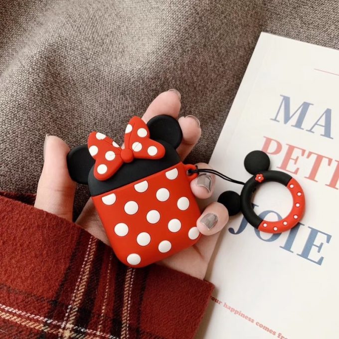 Airpods Silicone Protective Case Minnie