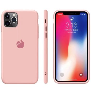 Iphone Liquid Silikone Cover Pink