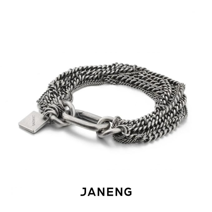 Fashion Sterling Silver Chain Bracelet