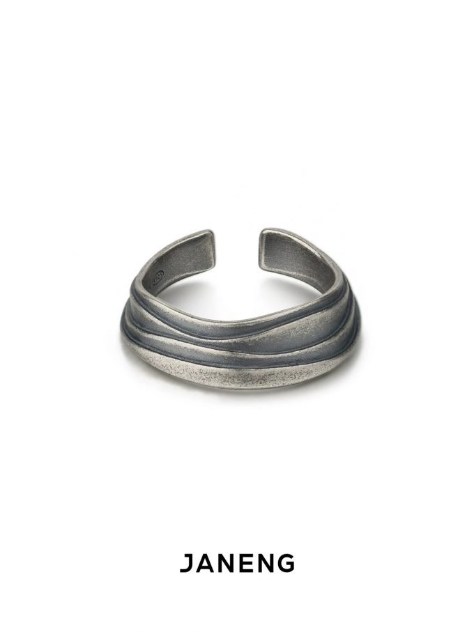 Vintage Fashion Sterling Silver Layer Ring